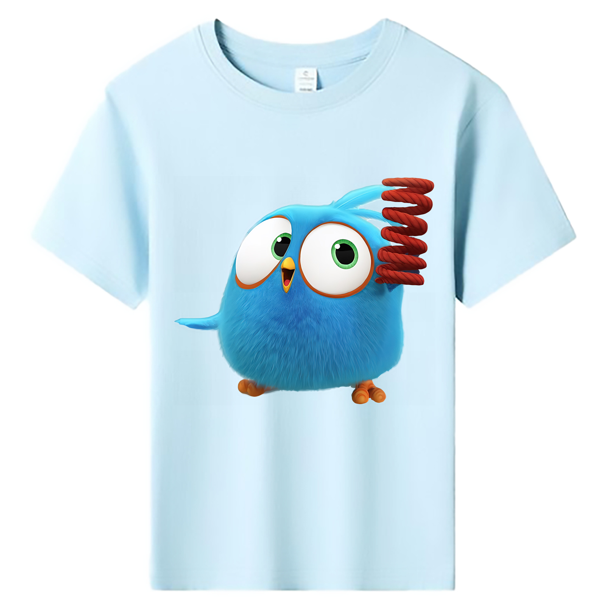 （画像用） Angry Birds アングリーバード 綿100％キッズTシャツ（フロントプリント）